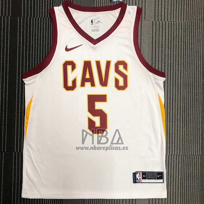 Camiseta Cleveland Cavaliers Cavaliers Dennis Smith NO 5 Association 2017-18 Blanco